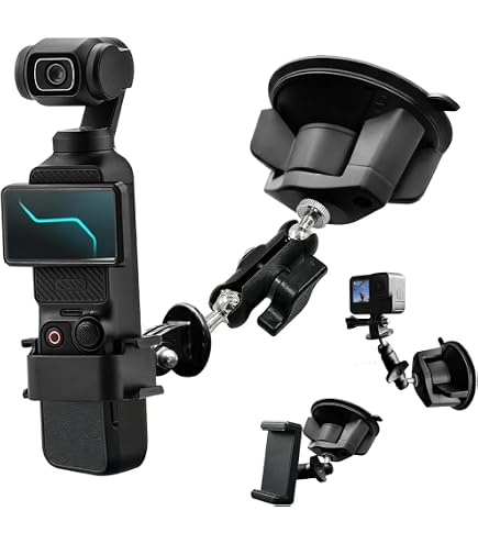 Amazon.com : Pocket 3 Car Mount, 360° Adjustable Car Sun Visor